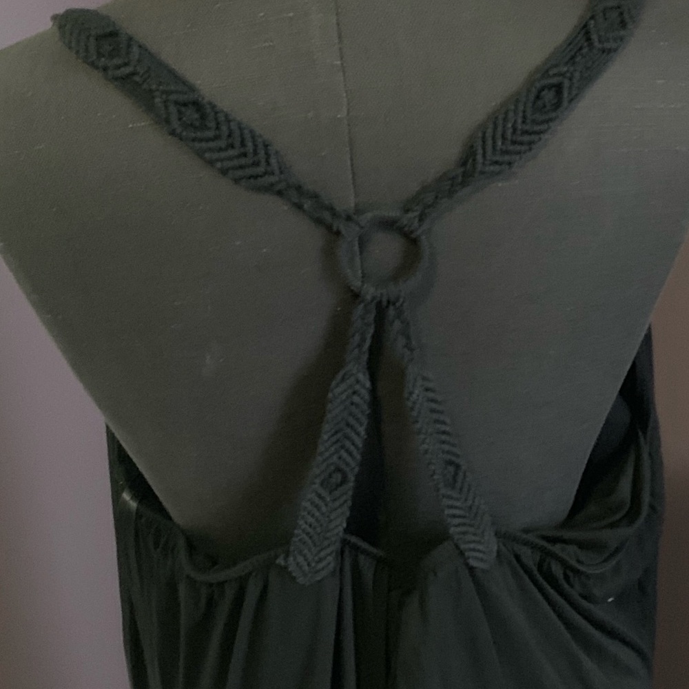 Black Ralph Lauren Maxi with decorative straps